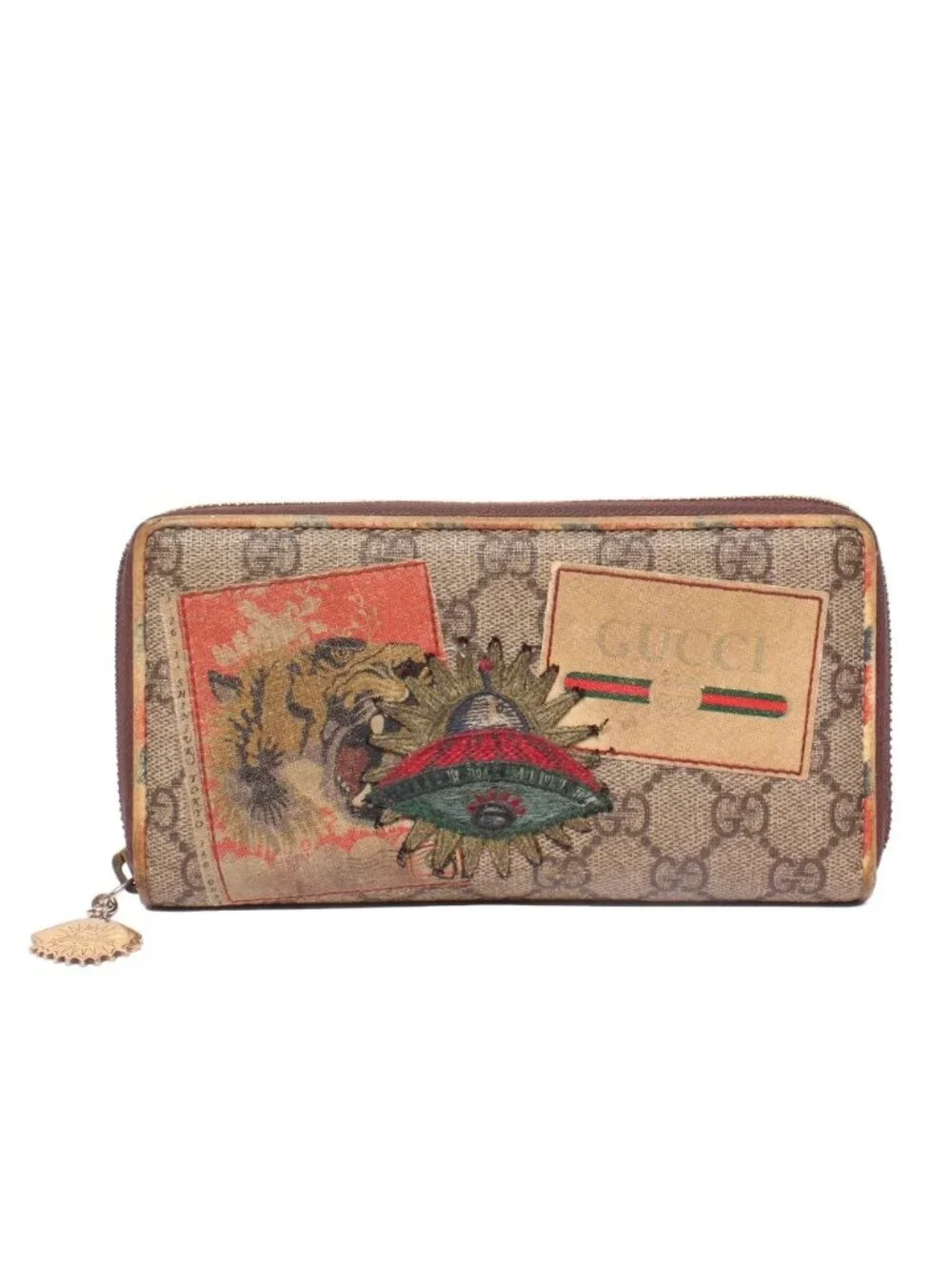 Gucci Zip Around Wallet GG Supreme